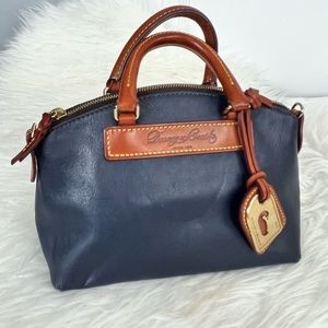 Dooney & Bourke Mini Florentine Vacchetta Juliette Satchel Blue